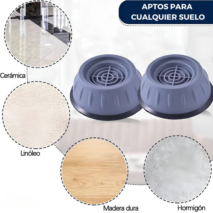 Soportes Antivibración +300Kg